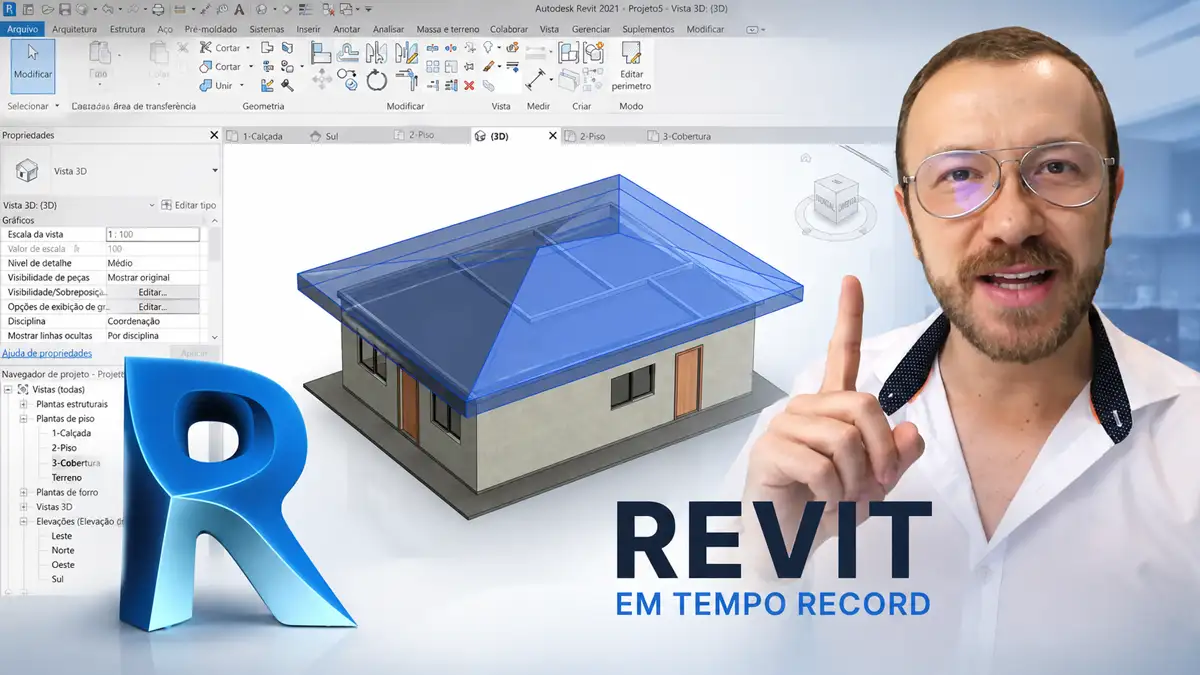 REVIT em Tempo Record